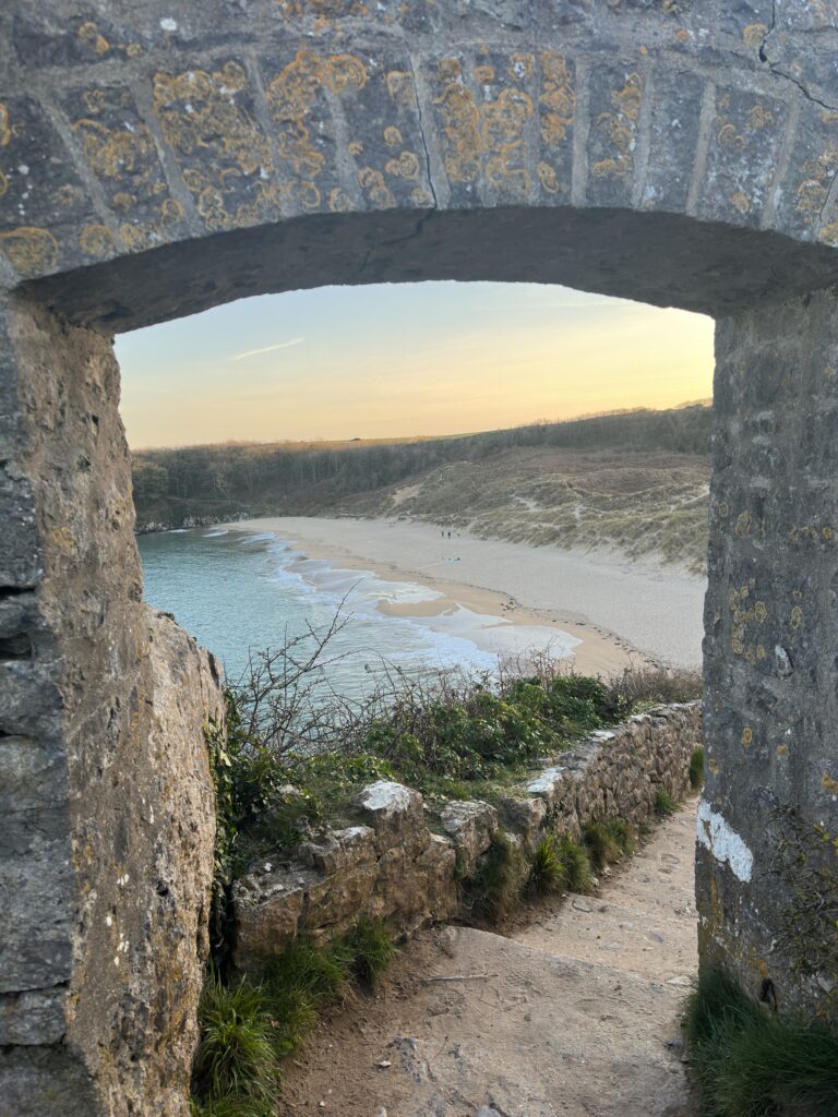 Barafundle Bay and Arch